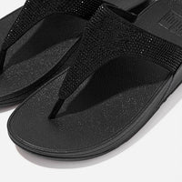 Fitflop - Women's Lulu Crystal Embellished Toe-post Sandal