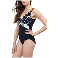 Profile By Gottex - Underwire V-Neck One Piece Swimsuit