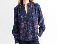 Go By Go Silk - Girly Printed Blouse