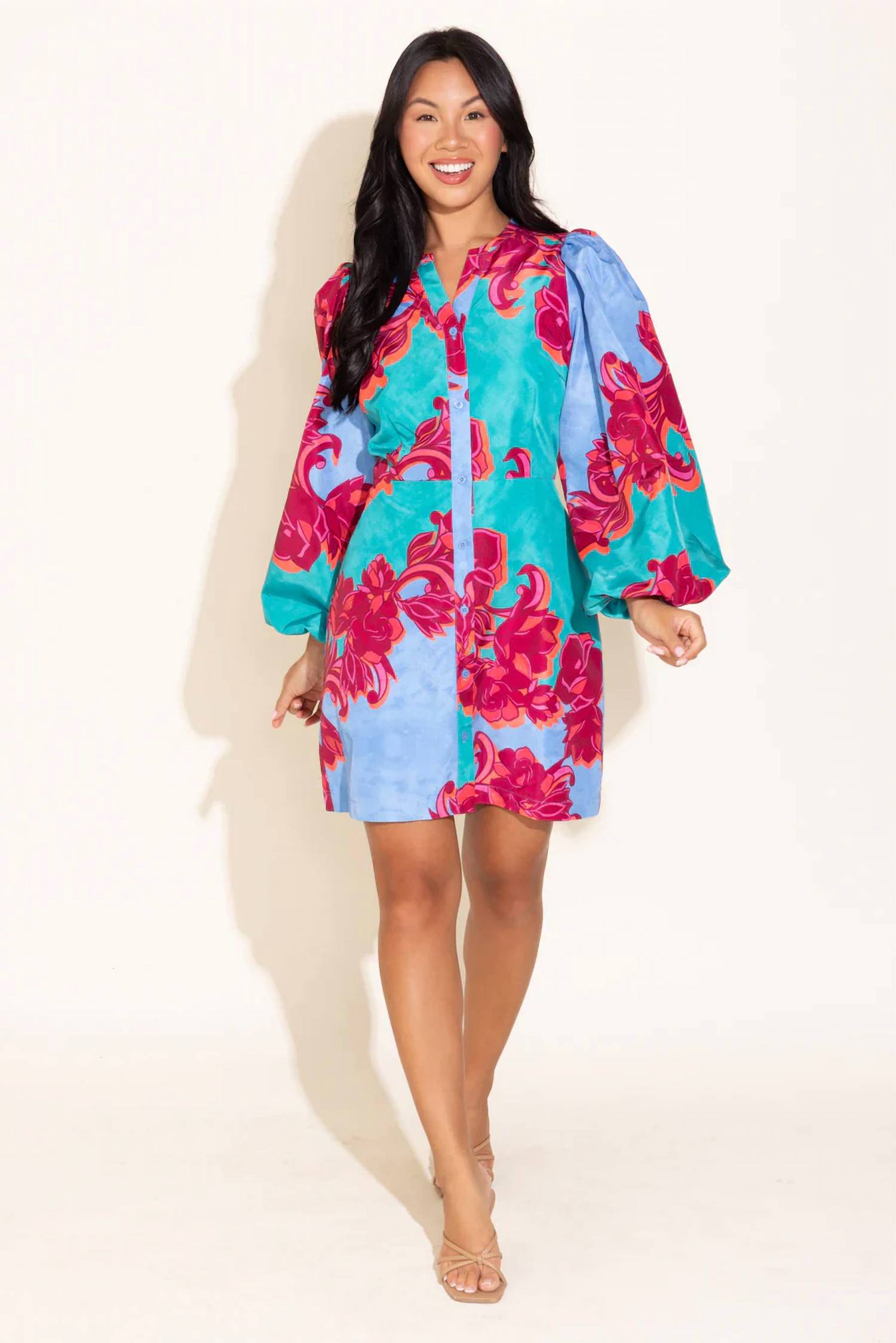Alden Adair - Athena Cactus Flower Dress