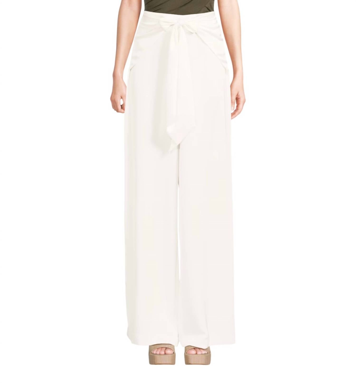 Ramy Brook - Margo Belted Wide Leg Pants