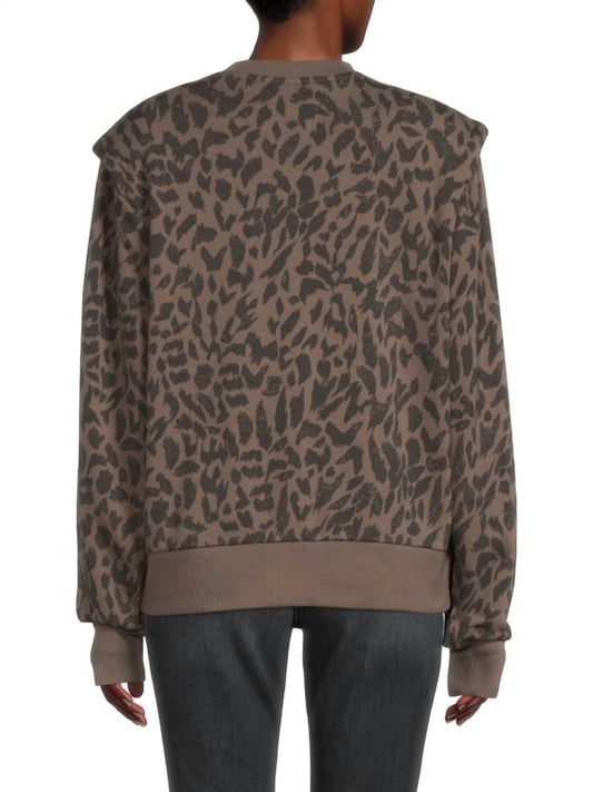 Pistola - Animal Print Sweatshirt