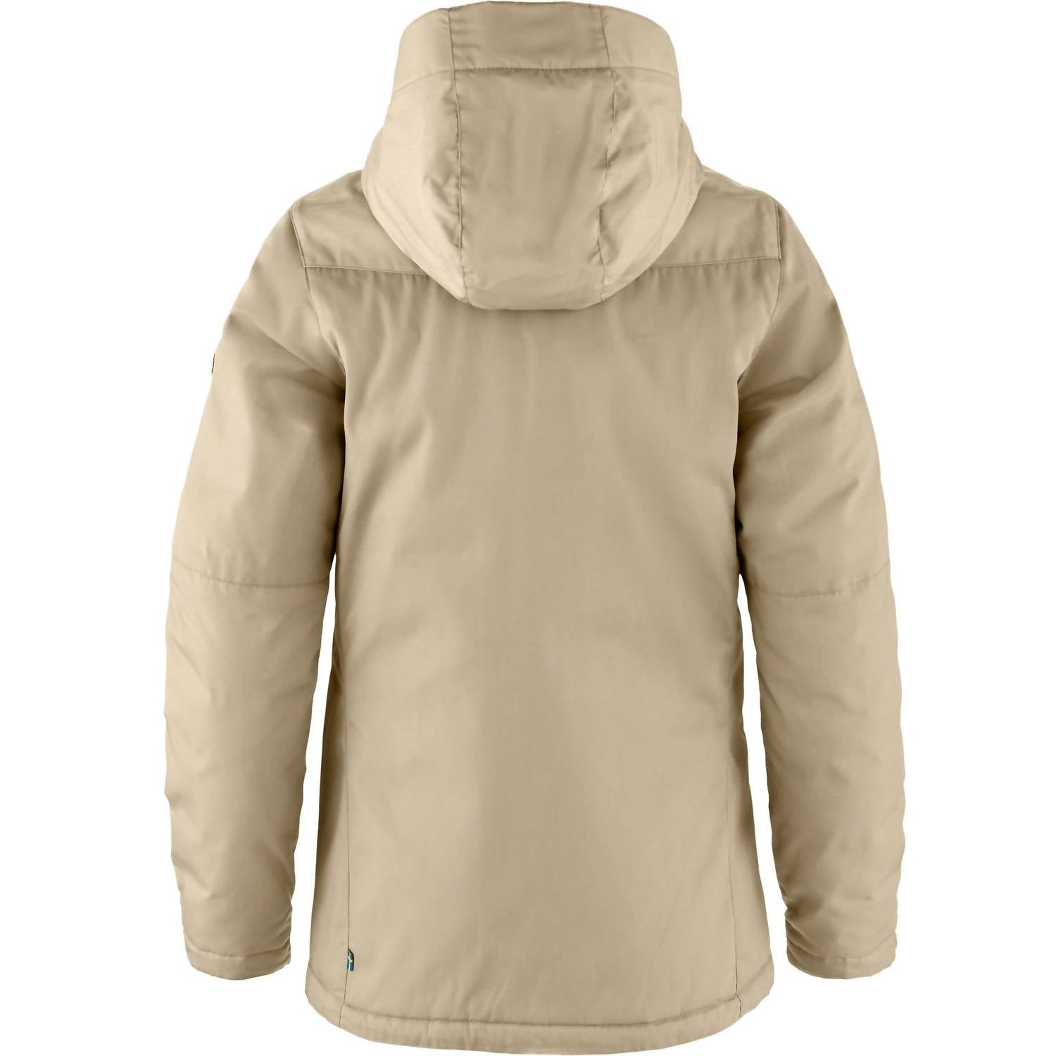 Fjallraven Women's Stina Padded Jacket in fossil - women's jacket - detail view