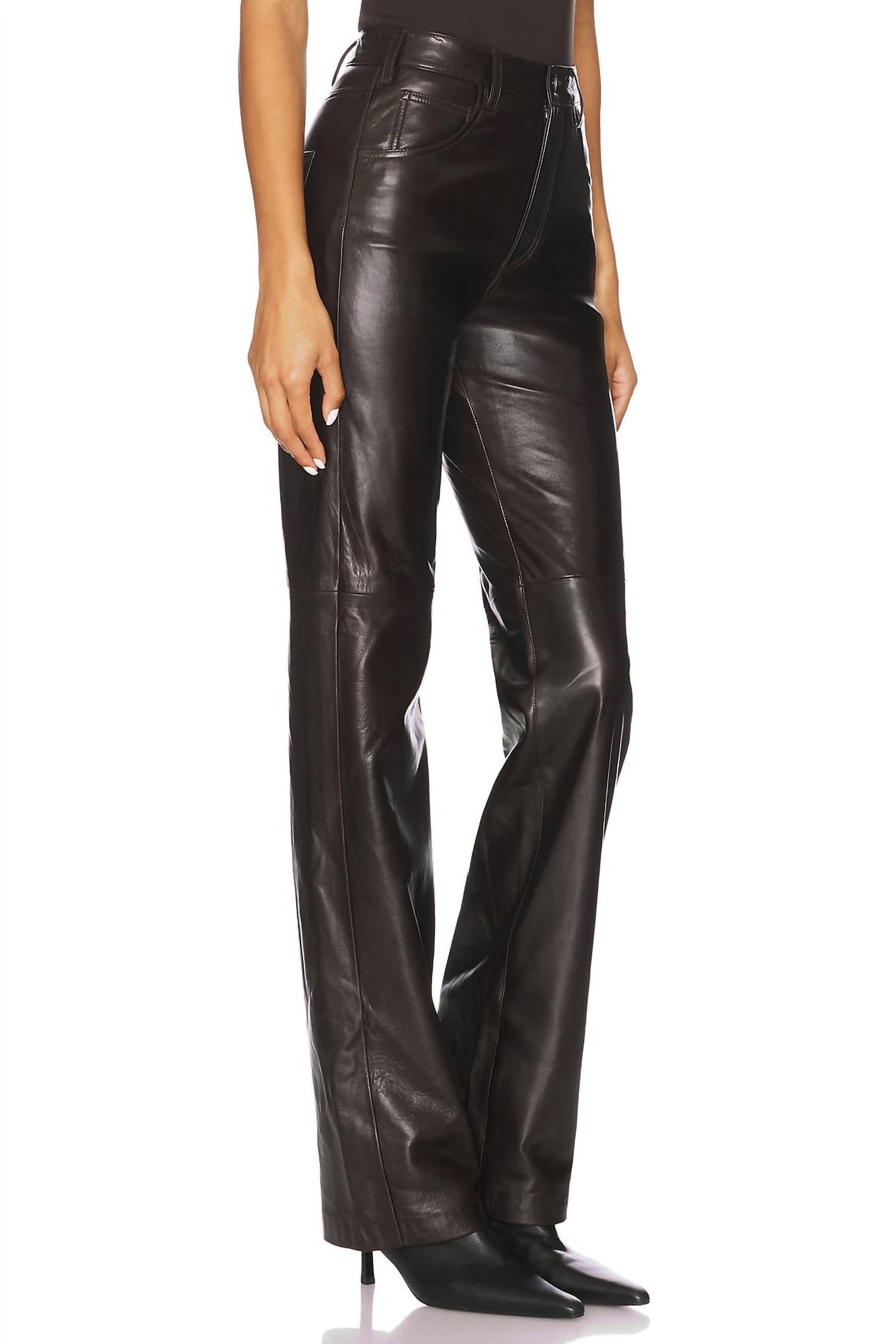 Nili Lotan - Women's Joan Leather Pant