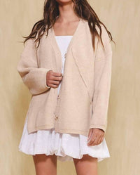 Bucketlist - Oversized On Seam Cardigan