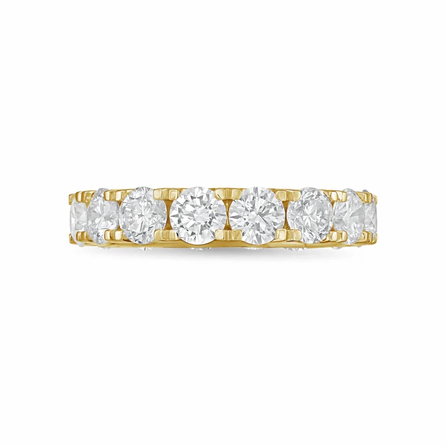 Diana M Jewels - Women's Round Lab-Grown Diamond Eternity Band (2.00 Ct) - Classic