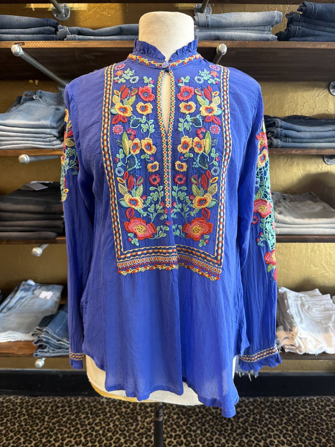 Johnny Was - Simone rose blouse