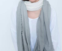 Blueberry - Dip Dye Scarf