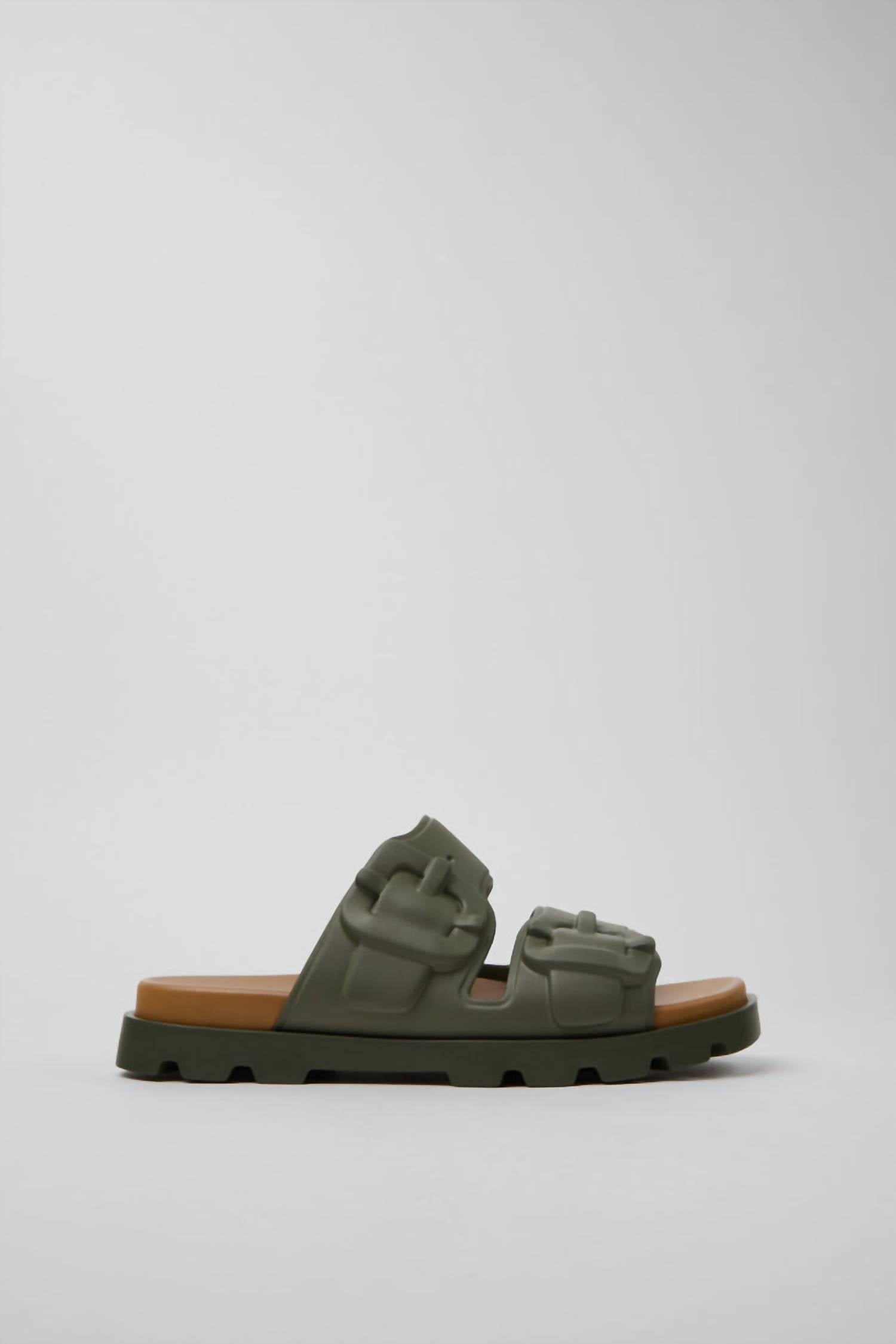 CAMPER Women's Brutus Sandals in green - women's sandal