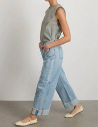 B Sides - Relaxed Cuffed Lasso Jeans