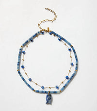 Farrah B Jewelry - Women's Double Layer Necklace