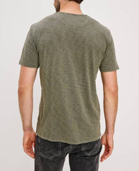 Rails Skipper Tee Top in surplus - men's t-shirt - detail view
