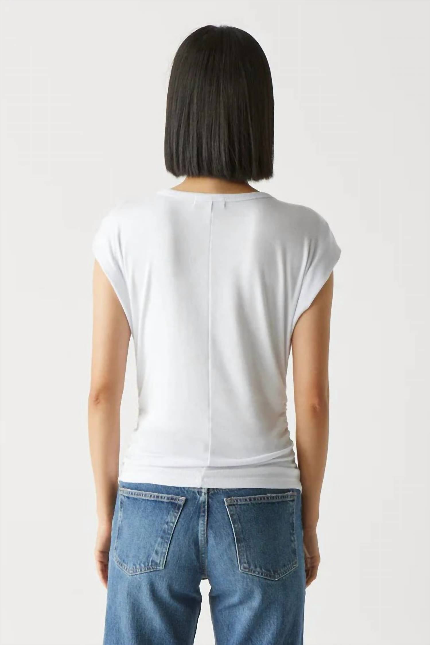 Michael Stars - Joni Power Shoulder Tee