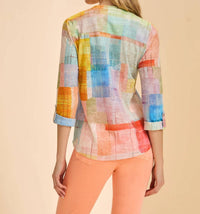 Fdj - Henley Long Sleeve Top