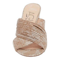 Agl - Women's Attilio Giusti Leombruni Snake Embossed Sandal