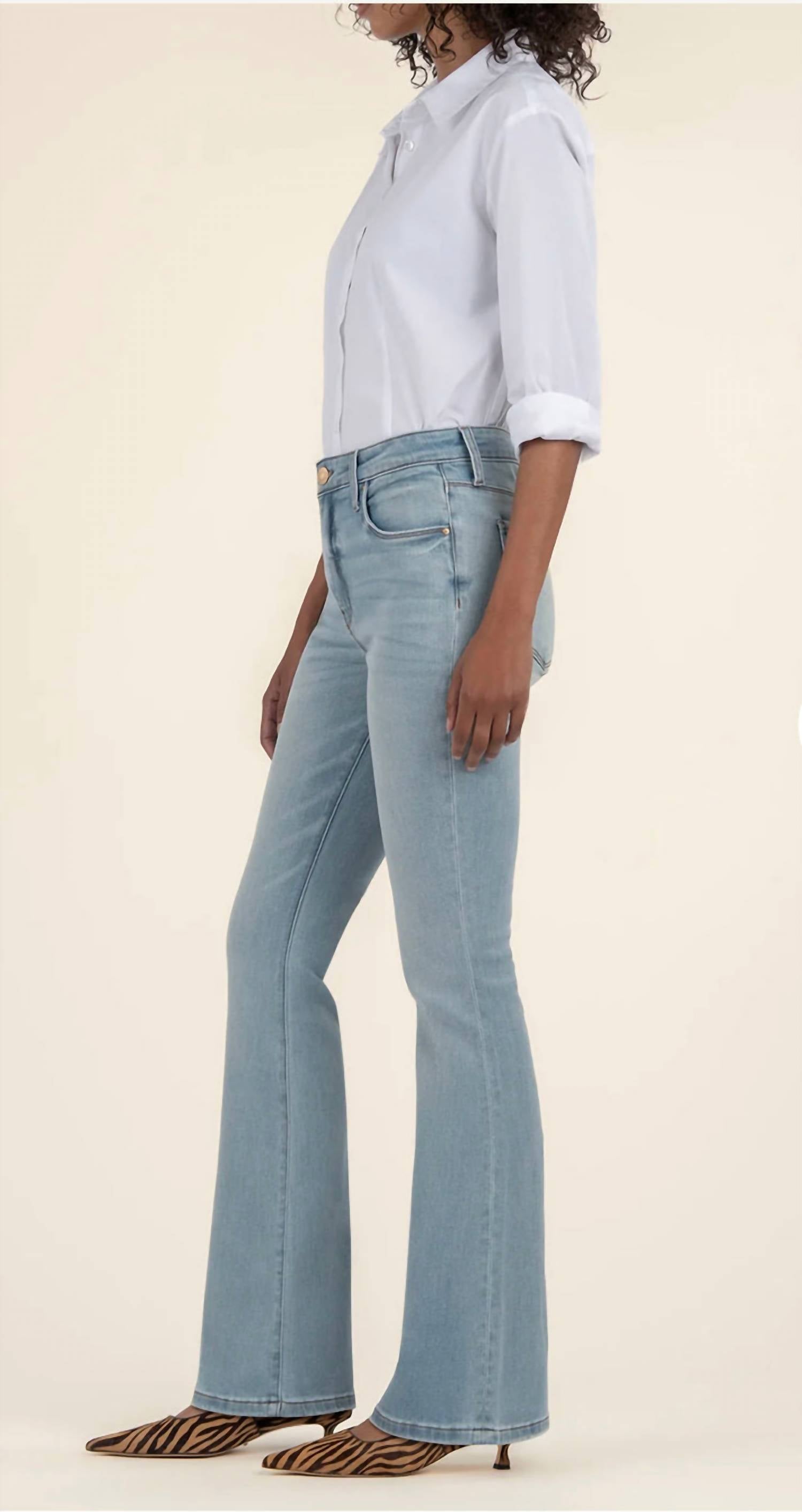 Kut From The Kloth - Ana High Rise Flare Leg Jeans