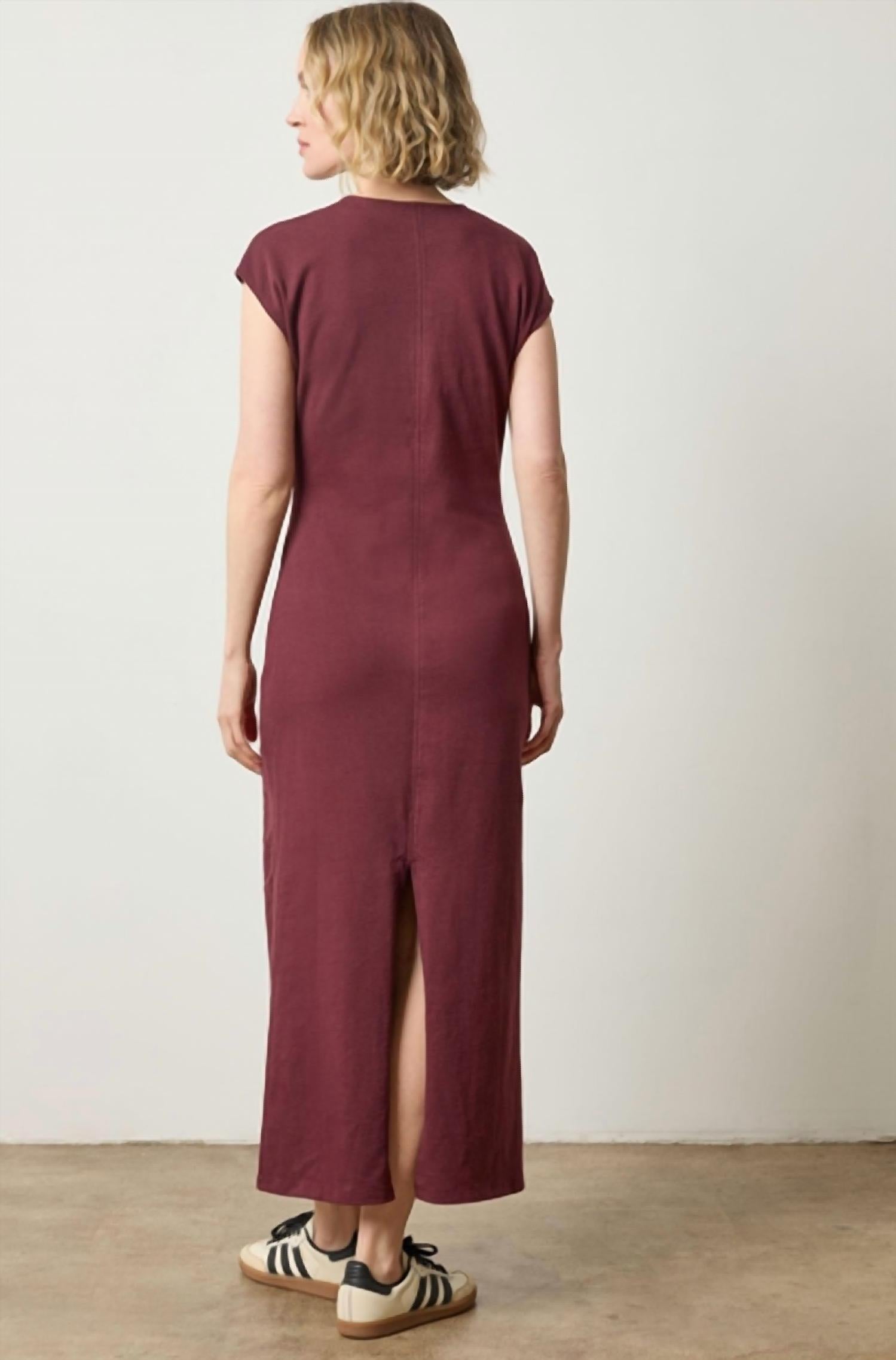Lilla P - Side Tuck Maxi Dress
