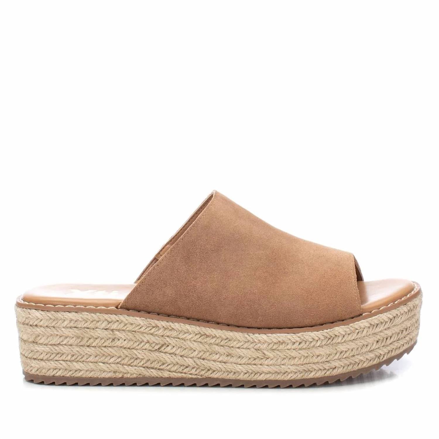 Xti - Women's Suede Slip-on Sandals