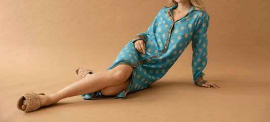 Guadalupe Design - Rhombus Long Dress