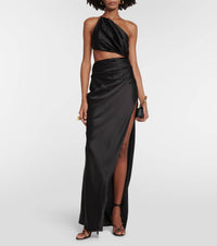 The Sei - One Shoulder Cut Out Gown