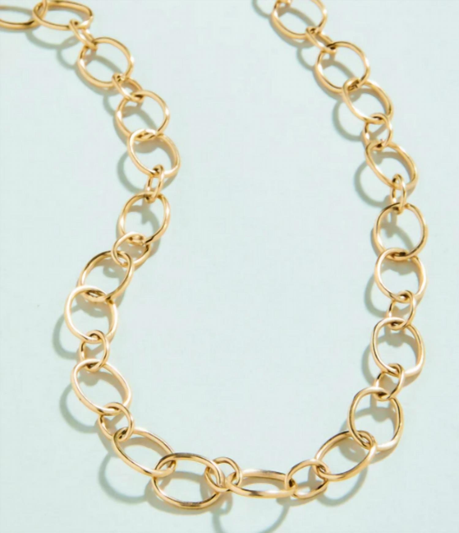 spartina 449 Women's Daufuskie Island Necklace in gold - women's jewelry - detail view