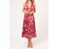 Adelyn Rae - Loris Pleated Maxi Dress