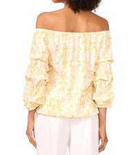 Vince Camuto - Floral Off-the-shoulder Blouse