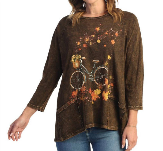 Jess & Jane - Sequoia Mineral Washed Patch Pocket Top