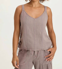 Xcvi - Grethel Strappy Striped Tank Top