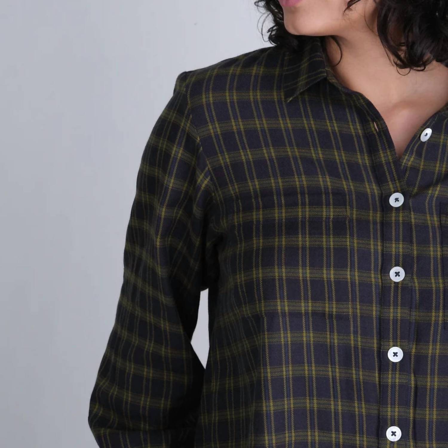 Bibico - Ada Flannel Plaid Shirt