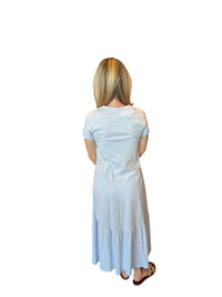 Elliott Lauren - Ruffle Short Sleeve Maxi Dress