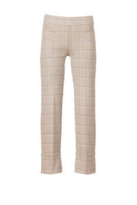 Avenue Montaigne - Women's Bonnie Plaidure Pants