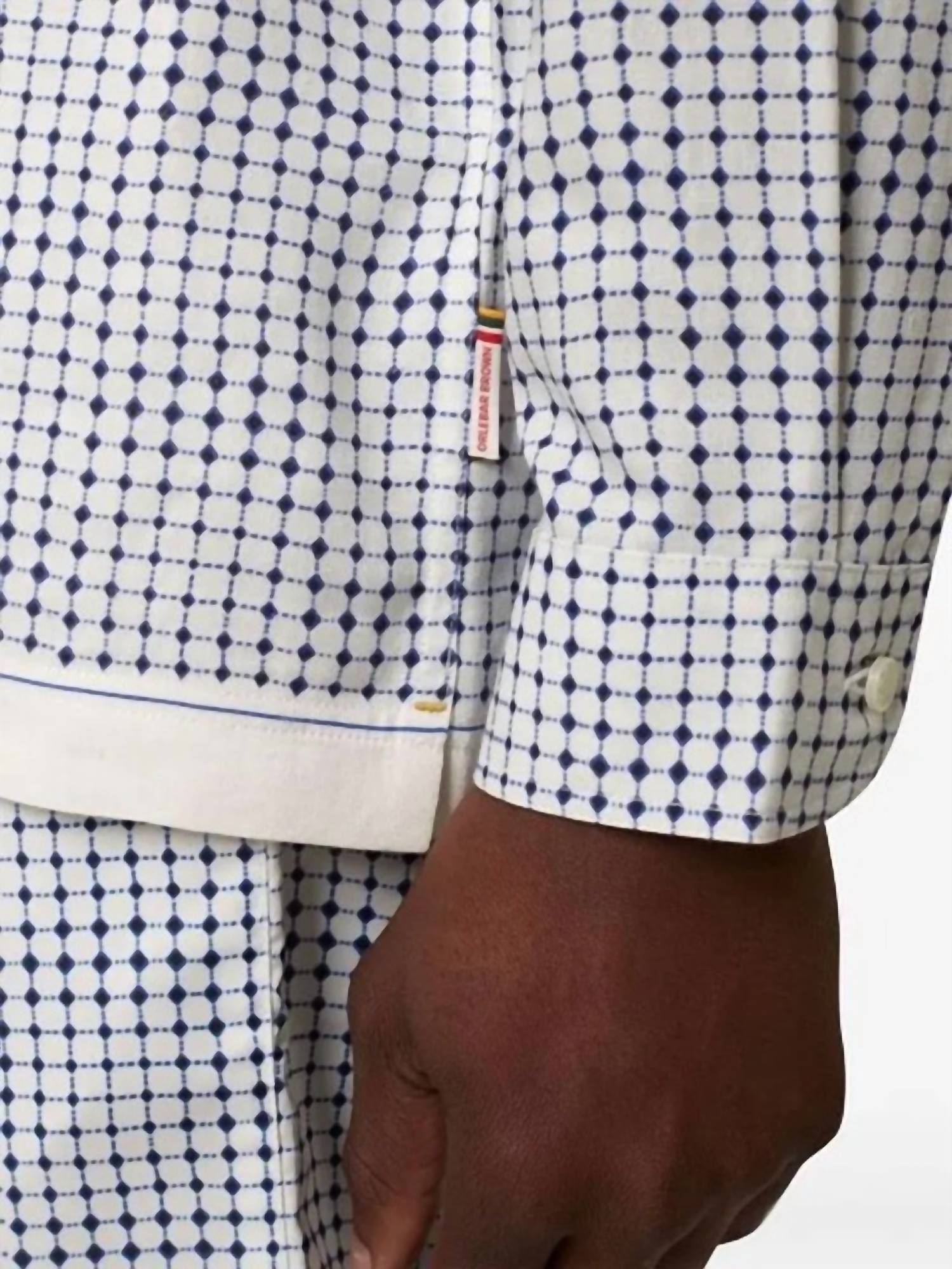 Orlebar Brown - Ridley Tiescape Linen Shirt