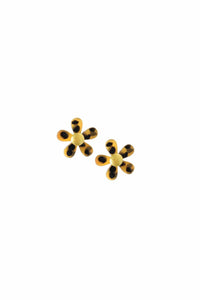 Sunshine Tienda - Women's Tortoise Flower Earrings