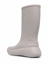 Salvatore Ferragamo - Men's Gancini Detail Rain Boots