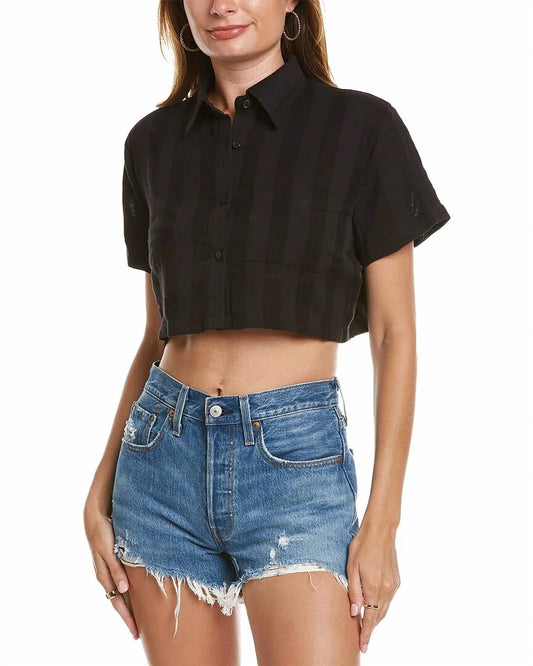 Solid & Striped - Cropped Cabana Shirt