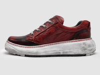 Kcr Group - Women's Retro Zip-up Leather Shoes