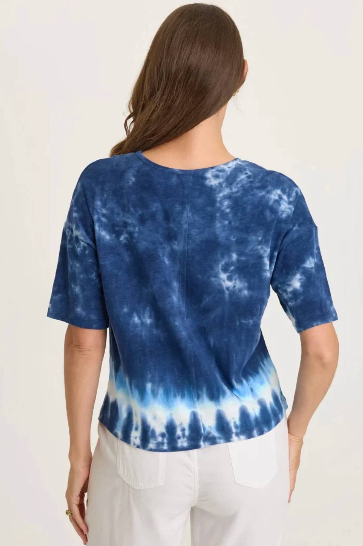 Xcvi - Lino Jersey Boatneck Tee