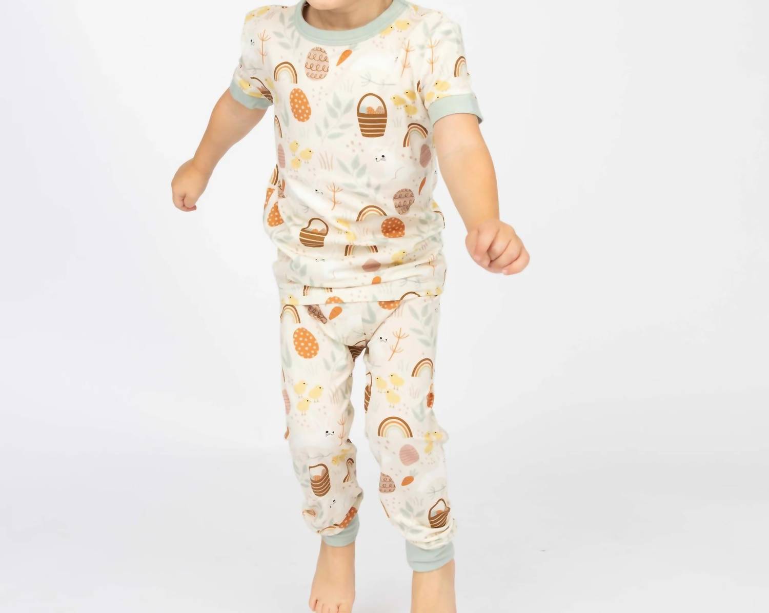 Emerson And Friends - Hop To It Easter Short Sleeve Pajama Set