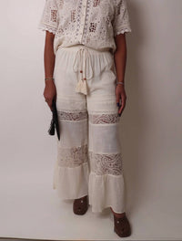 Miss Me - Wide Leg Tiered Pants