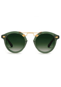 Krewe - Unisex Stl Ii Round Polarized Sunglasses