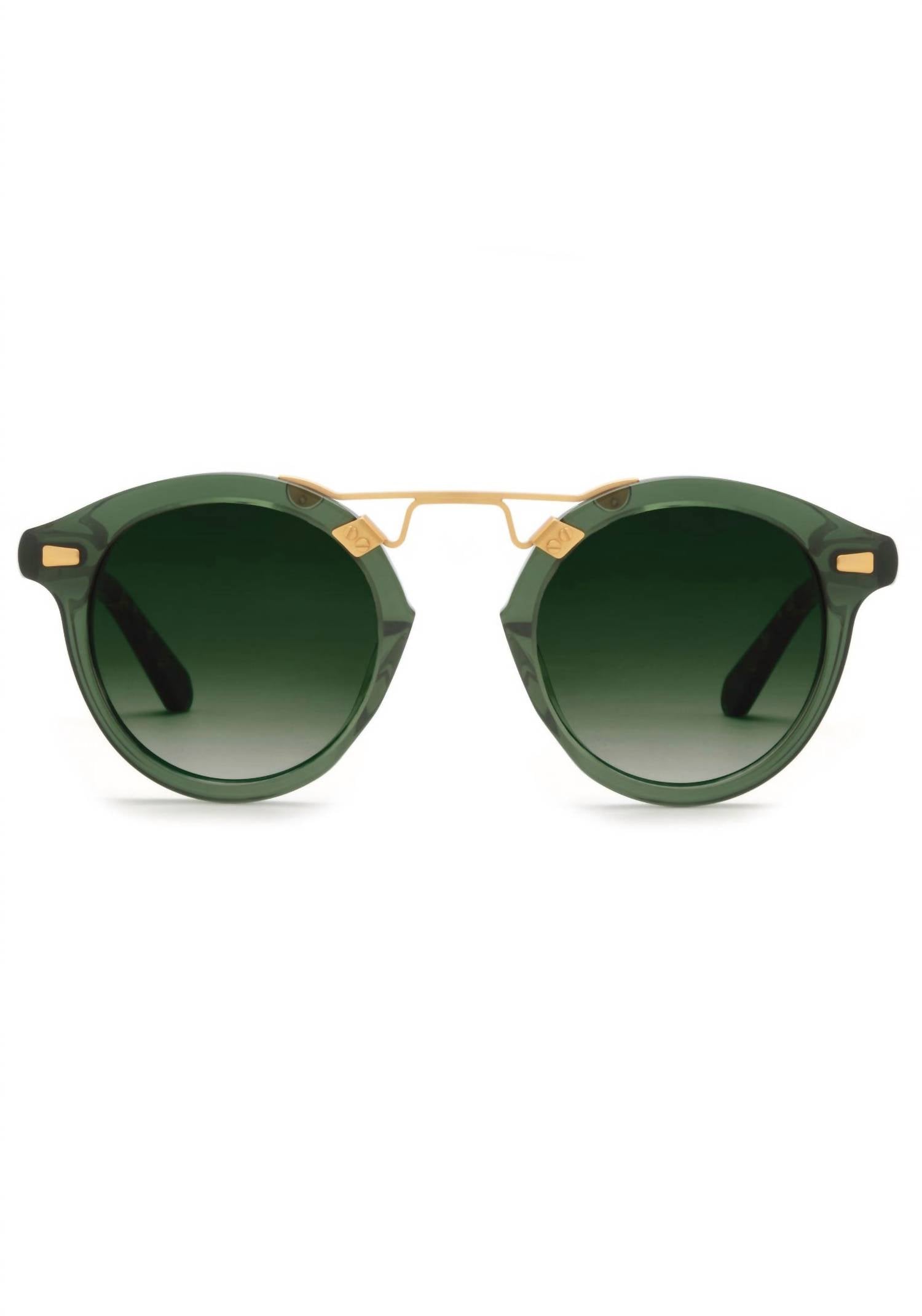 Krewe - Unisex Stl Ii Round Polarized Sunglasses