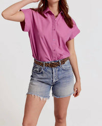 The Shirt - Short Sleeve Boyfriend Shirt