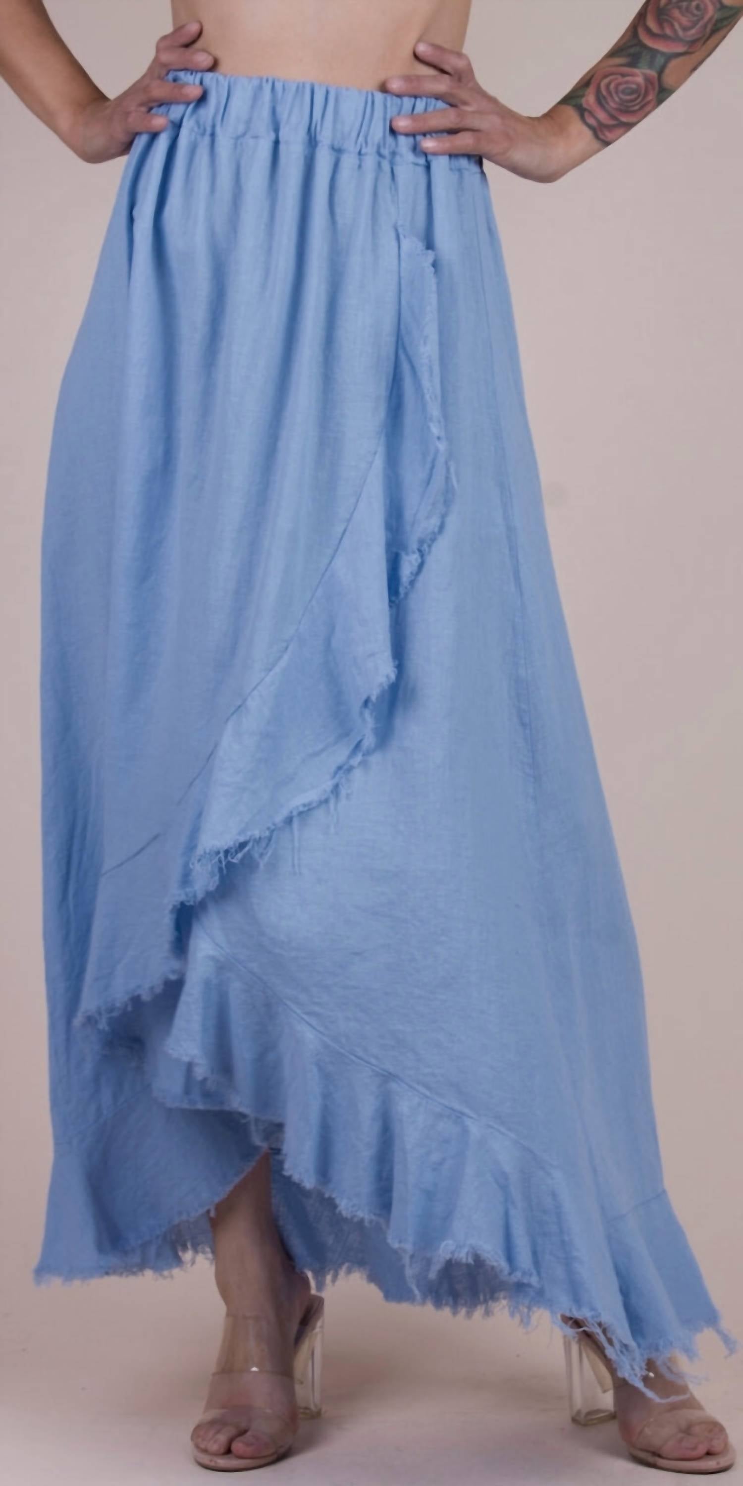 Gigi Moda - Ventura Linen Skirt