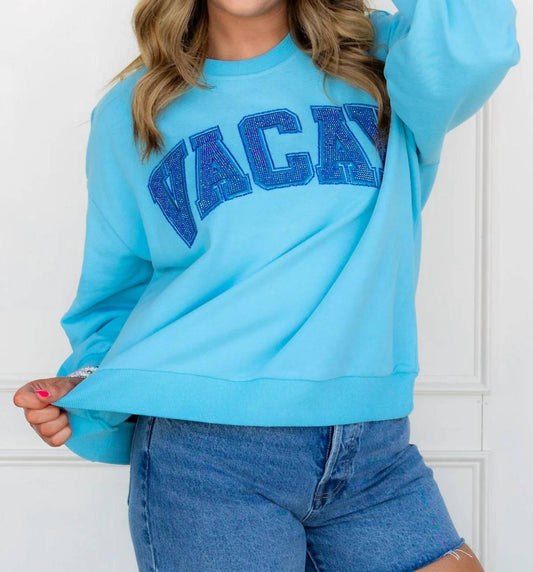 Queen Of Sparkles - Vacay Sweatshirt