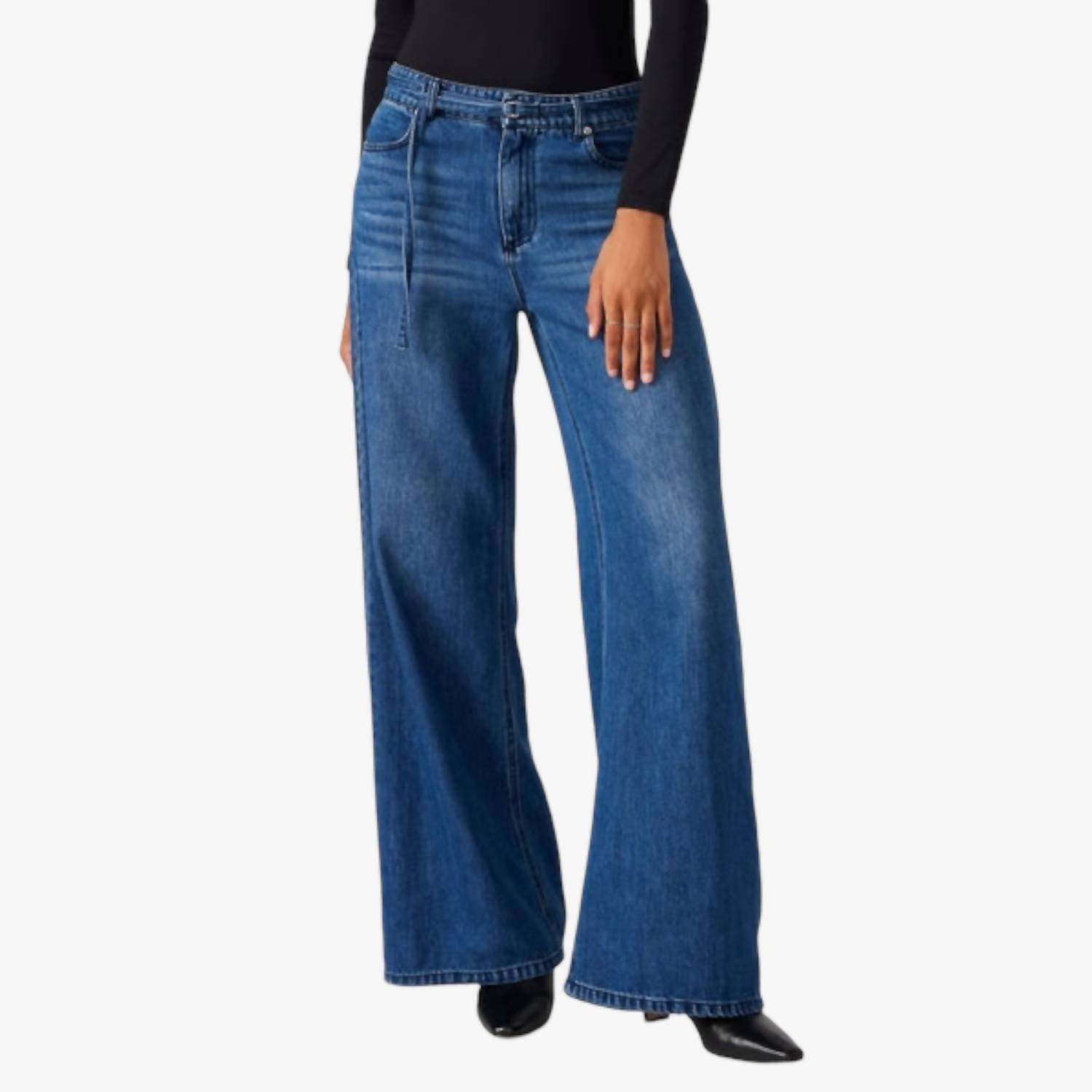 STEVE MADDEN Serenity Wide Leg Jeans - women's pants - view 4