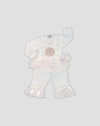 Katie Rose - Girl's 2-Piece With Lace Set