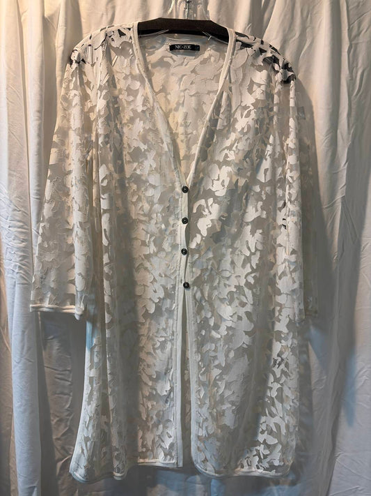 Nic + Zoe - Women's Lace Print Jacket