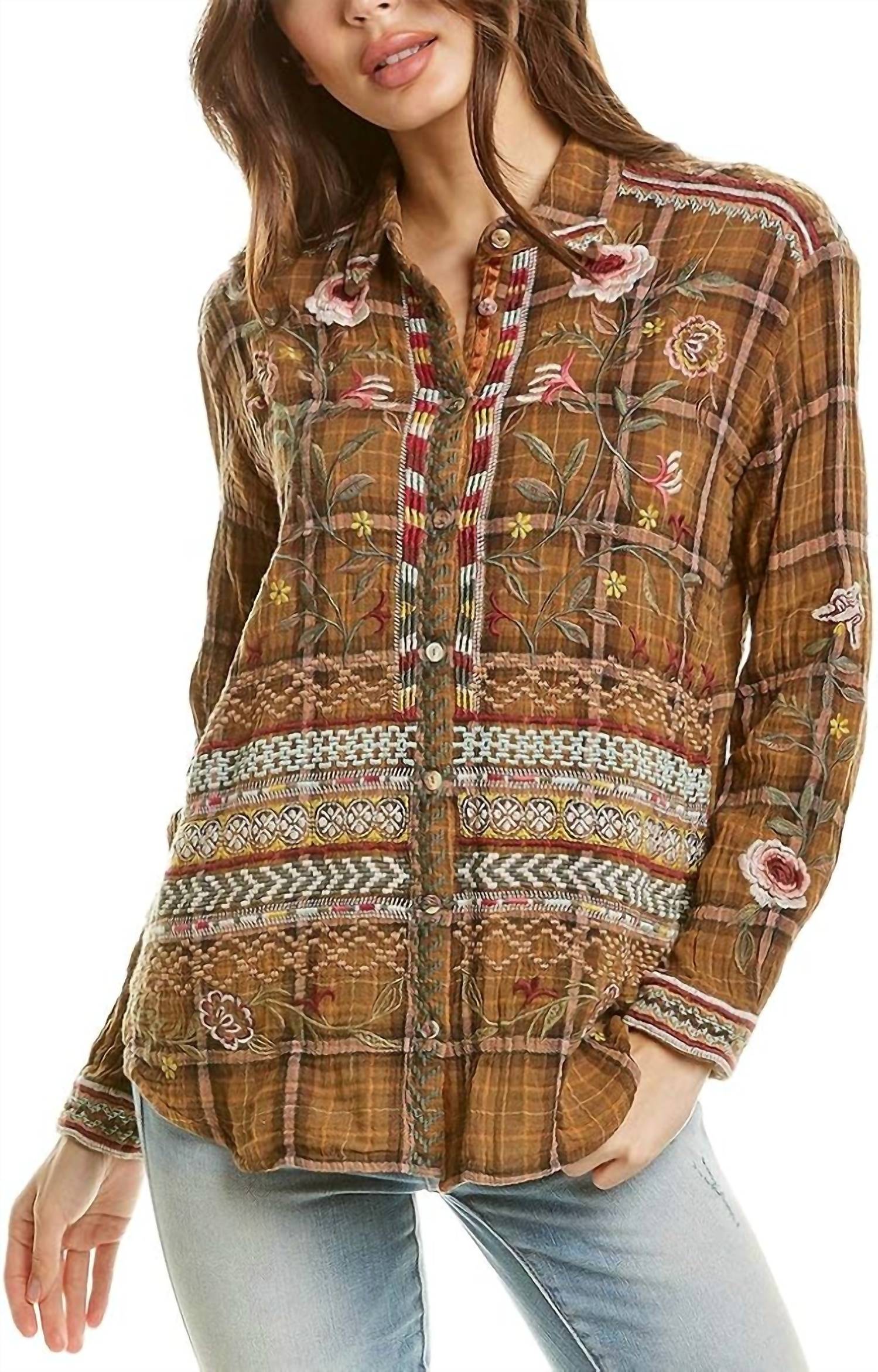 Johnny Was - Celeste Oversized Shirt