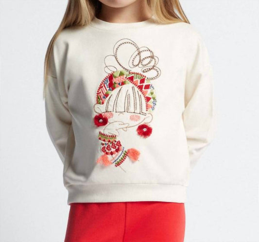 Mayoral - Embroidered Pattern Sweatshirt